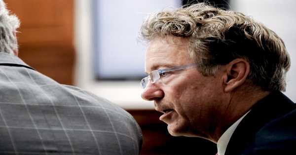 Rand Paul calls arraignment 'dead on appearance' after most Republicans signal that preliminary is unlawful